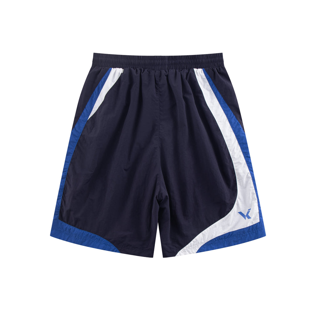 UNKNOWN X VRUNK TRACK SHORTS NAVY