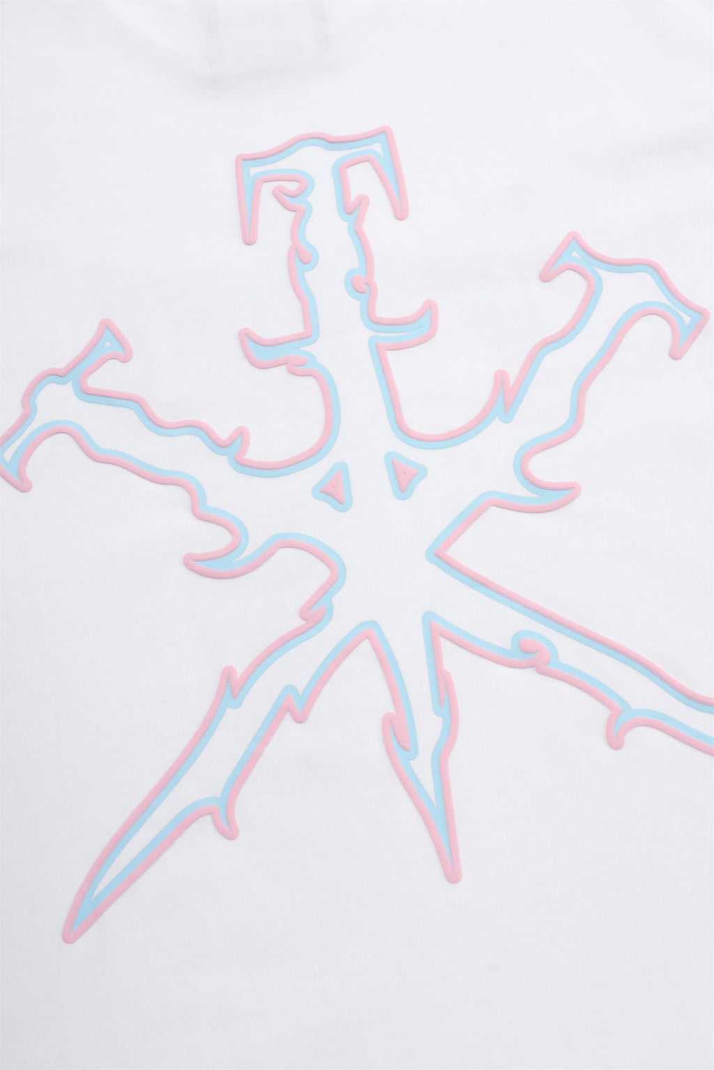 TRIBAL DAGGER TEE - WHITE